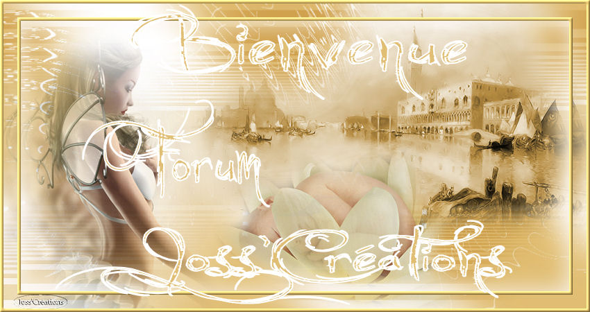 Joss'Créations Forum Index