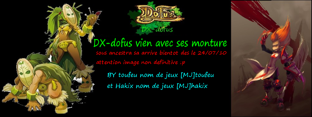 dx-dofus Forum Index